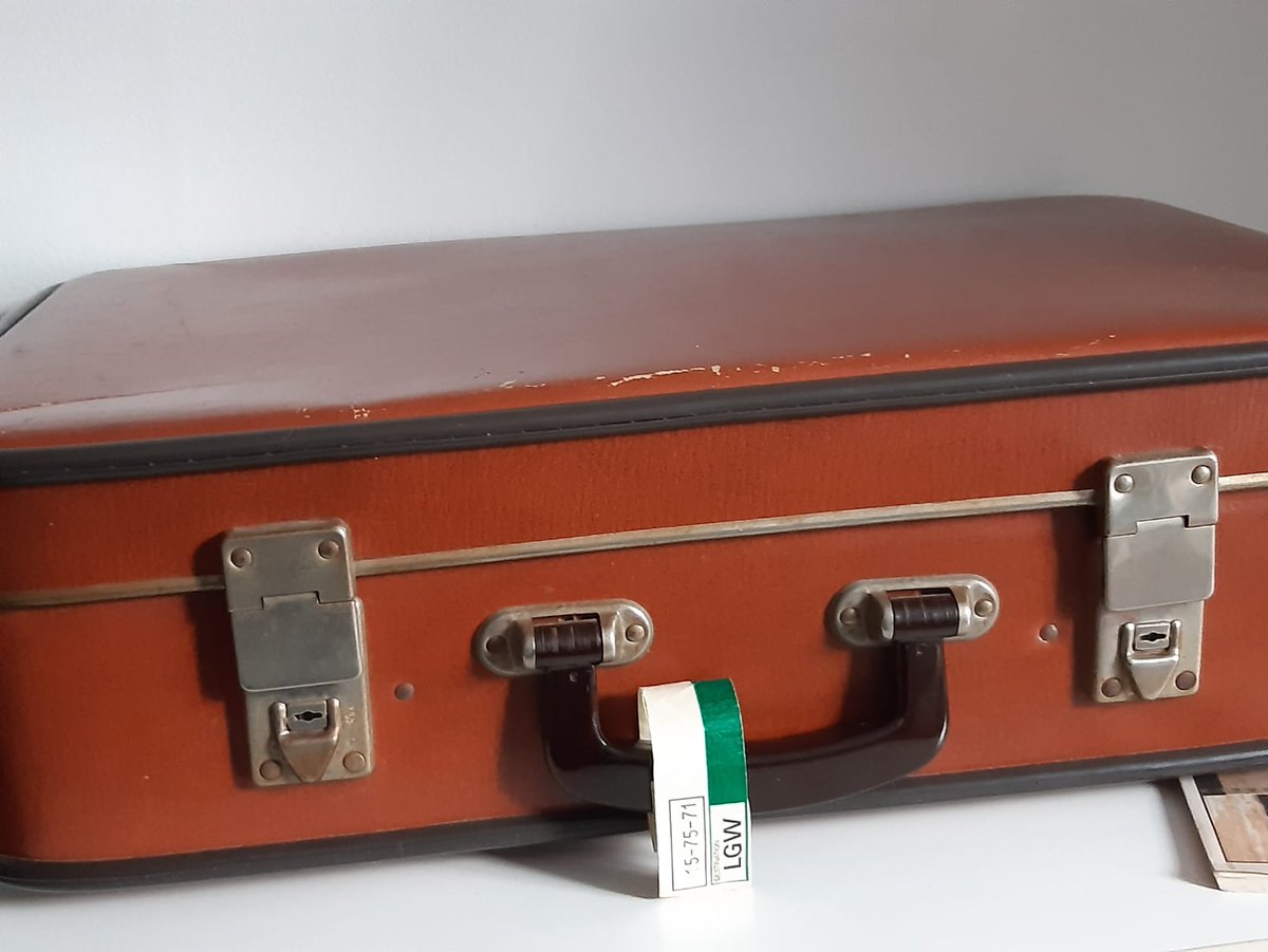 This week's Meet Me on the Radio will be all about Windrush, anti-racism and the Black Lives Matter movement.

Before we get into the show, here's a picture of <a href="/MeetMeAlbany/">Meet Me @ the Albany</a> member Rosaline's suitcase (still with tag!) which she brought with her from Jamaica as a 10 year old