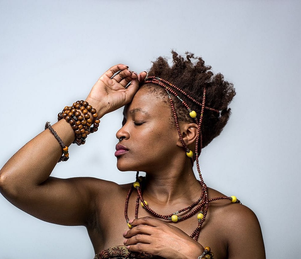 ADORNED, MAGICK, CURRENCY.

Beadwork pieces are mostly chokers (used as bracelets) &amp; a Dream Catcher (head piece). Dream Catchers are our standard statement pieces &amp; the concept originate from the Native American Dream Catcher which was used for protection.
📸: @rolem_mvubu