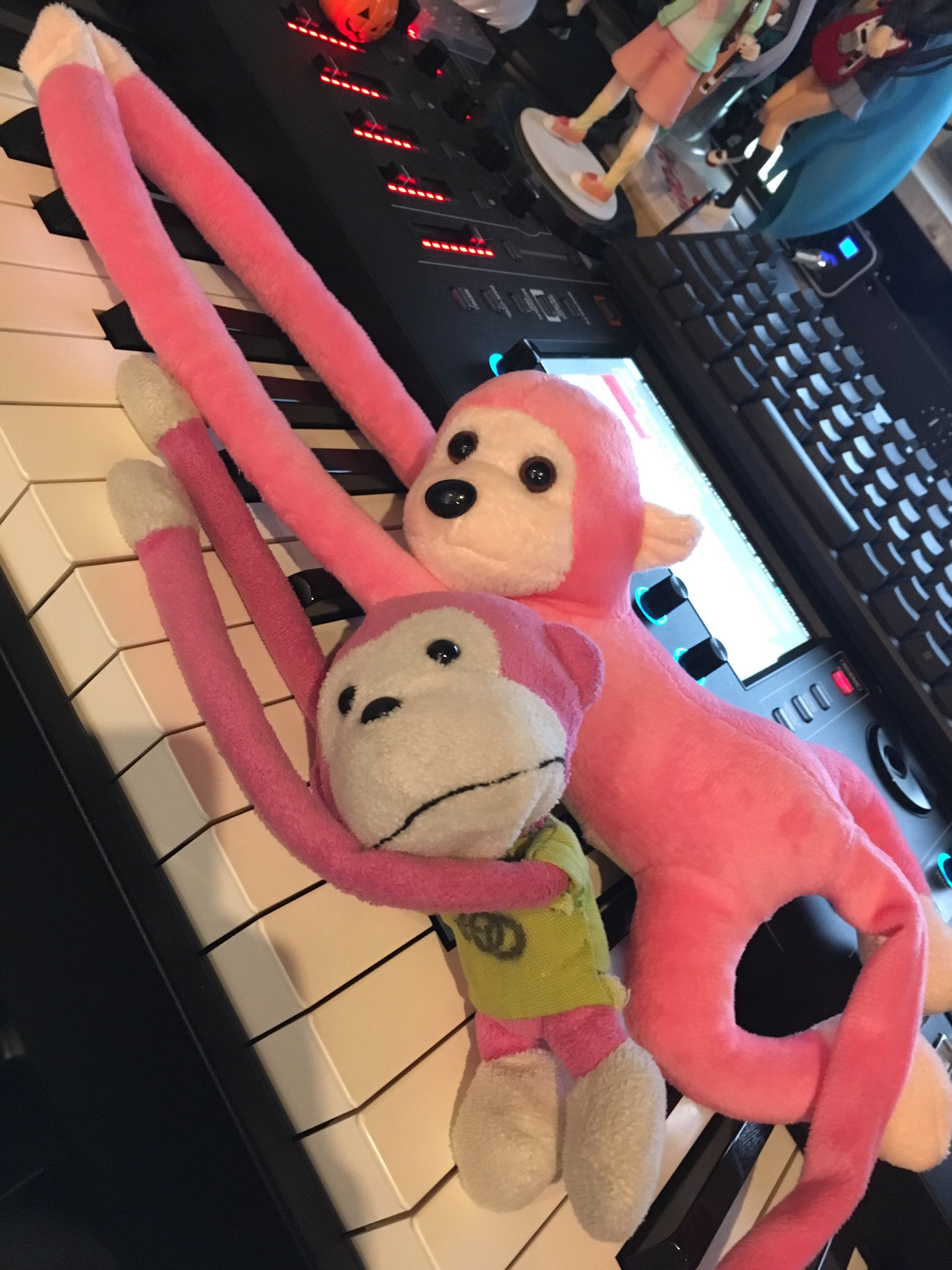 サルのぬいぐるみ　テナガザル　さるしぃ　まらしぃ テナガザル サルのぬいぐるみ まらしぃ まるしぃ - メルカリ