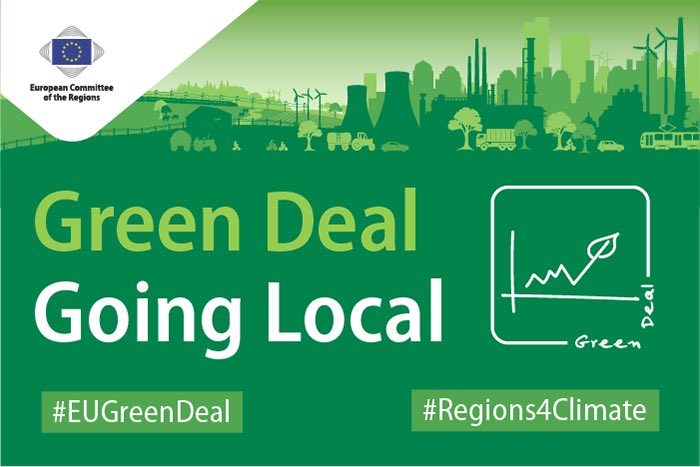 <a href="/EU_CoR/">European Committee of the Regions</a> cities and regions will deliver projects for #EUGreenDeal #GreenRecovery and cooperate with <a href="/EUCouncil/">EU Council</a> <a href="/EP_Environment/">ENVI Committee Press</a> <a href="/EU_ENV/">EU Environment</a> through its Green Deal Going Local workingroup bit.ly/3ejZhol <a href="/SvenjaSchulze68/">Svenja Schulze</a> @bmu <a href="/pcanfin/">Pascal Canfin</a> @TimmermansEU @VSinkevivius #Nachhaltigkeit