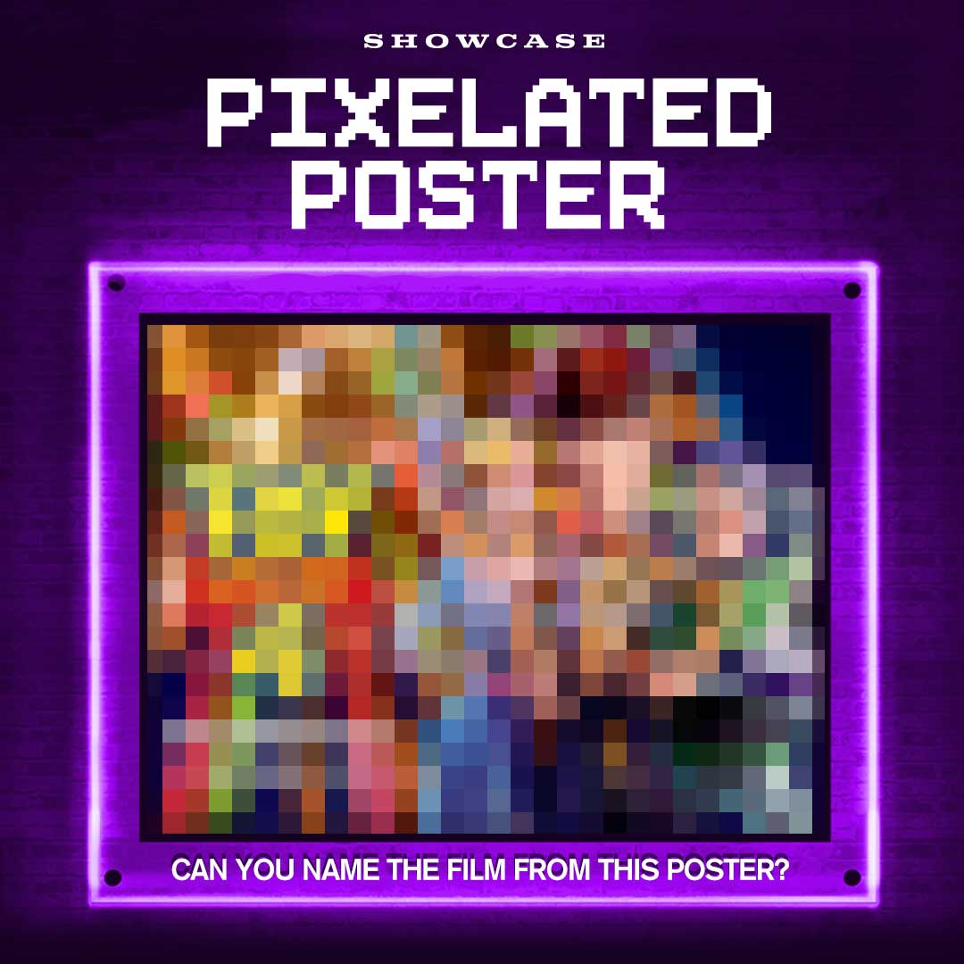 ShowcaseCinemas's tweet photo. Showcase #PixelatedPoster challenge! 
Can you guess which film poster we have altered? 🤔 https://t.co/ociFqGWKdx