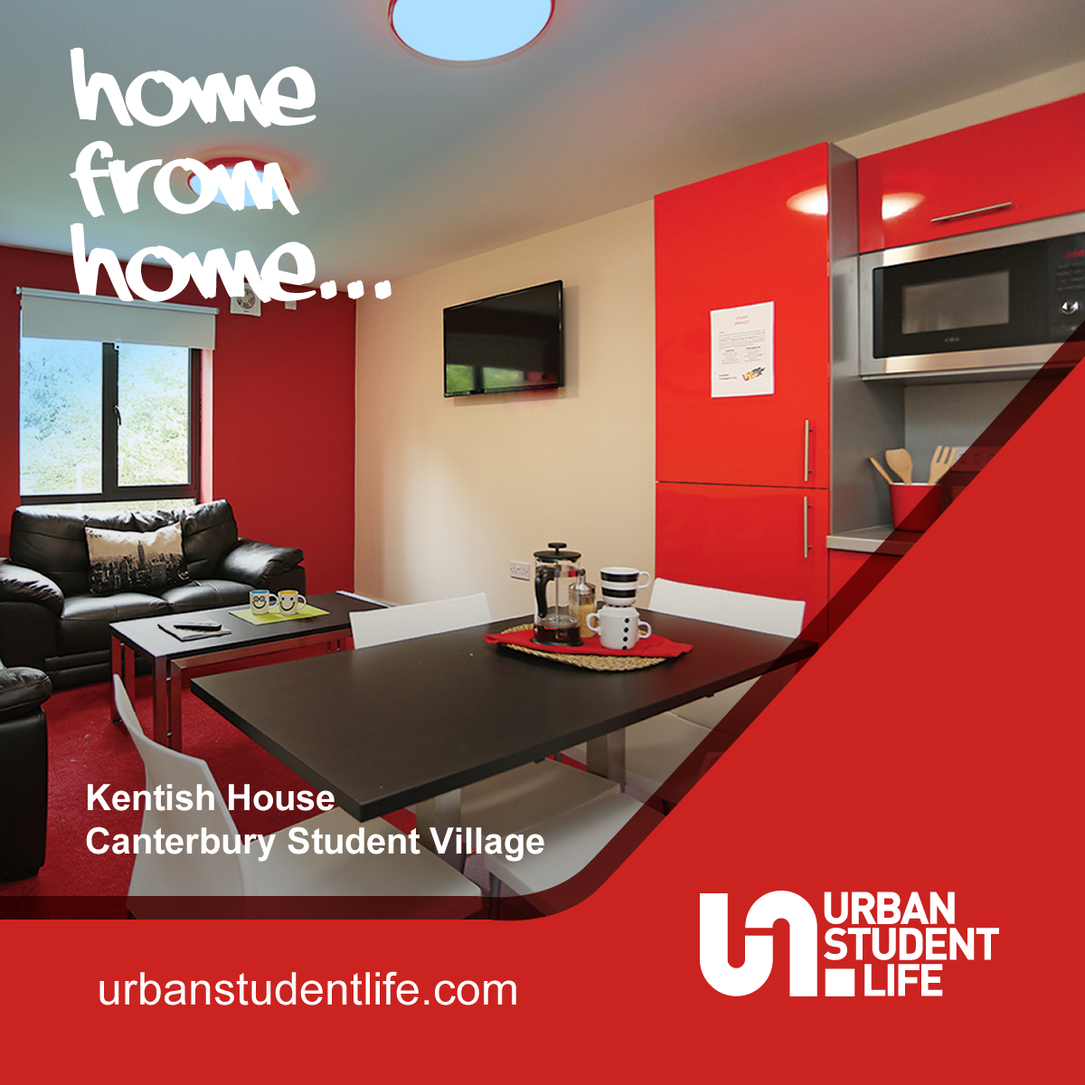 Canterbury oozes #StudentAppeal &amp; offers an eclectic mix of ancient architecture, busy bookshops &amp; comfy cafés, together with lively nightlife, art galleries &amp; great shopping. #KentishHouse has 168 en-suite study rooms &amp; 11 deluxe studios. From £125 pw. urbanstudentlife.com/accommodation/…
