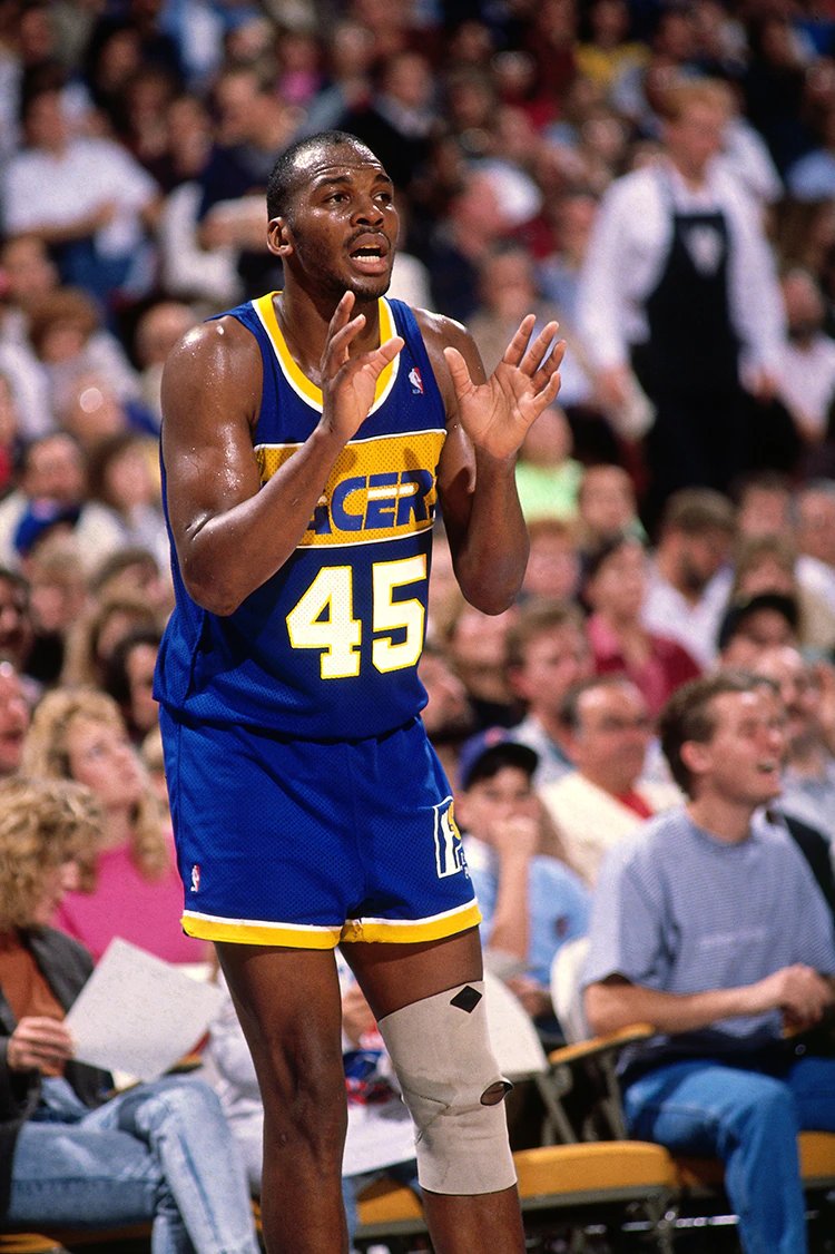 1987 ROTY - Chuck Person.1987 ROTY Stats: 18.8pts, 8.3rbd, 3.6ast, 1.1stl, 0.2blk. 46.8 FG%, 35.5 3P%, 74.7 FT%.Person had the best years of his career with the Indiana Pacers before they started making serious moves in the Eastern Conference with a peak Reggie Miller.