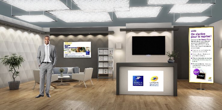 CL_LaPoste's tweet image. Top départ du Salon SMEOnline ! 
Venez retrouver nos experts bien réels sur notre stand virtuel et échanger avec eux sur les solutions de relance que nous mettons à votre disposition ! #SMEOnline @LaPosteBusiness  @LaBanquePostale #Entrepreneurs