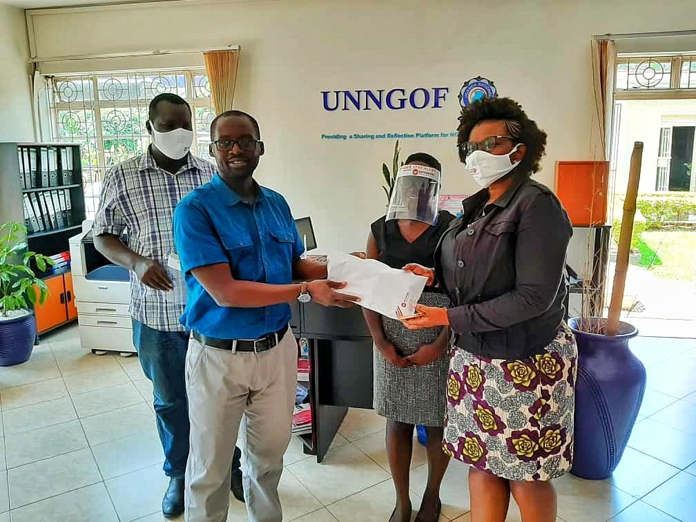 ngoforum's tweet photo. 🔖We would like to thank Defenders Protection Initiative for donating 40 face masks and 3 face Shields to #UNNGOF!
These will definitely come in handy. https://t.co/tEypBfPhHx