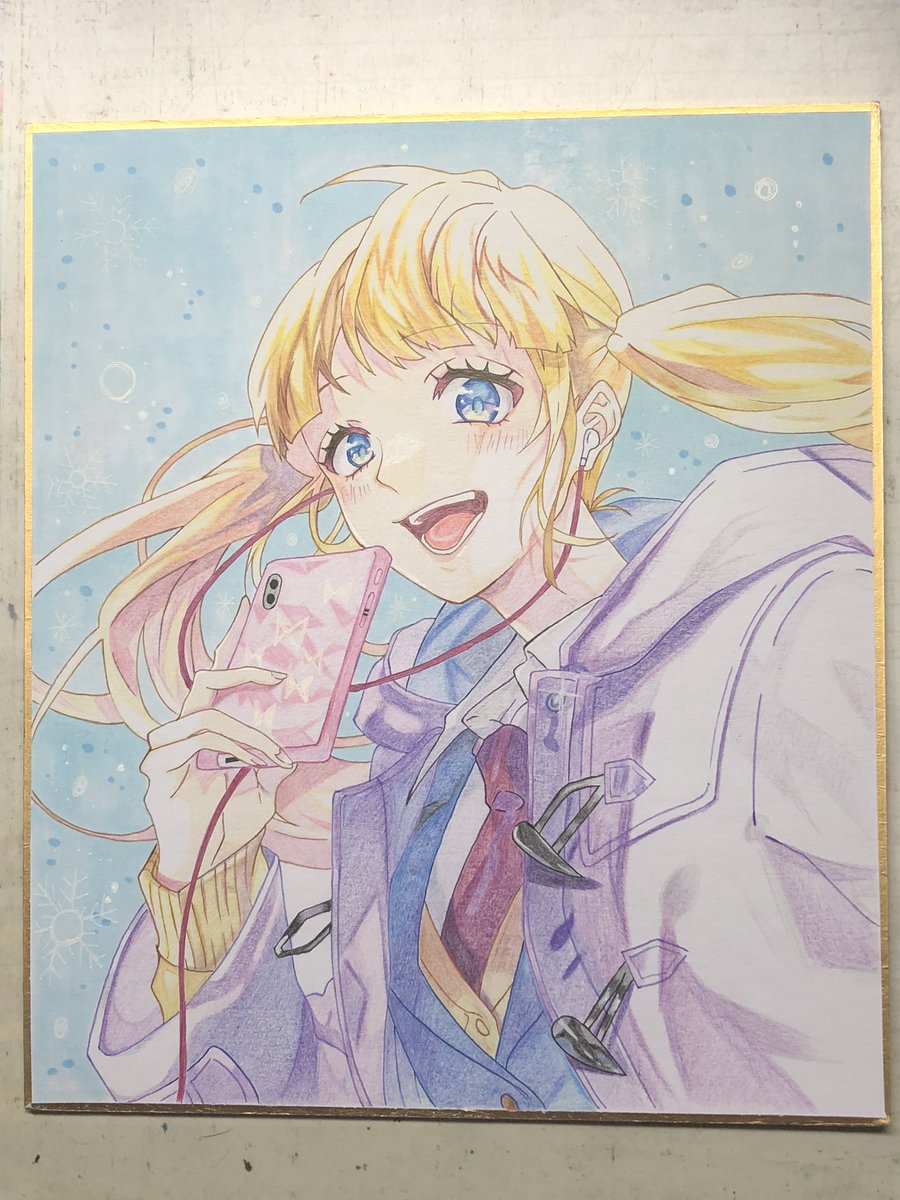 もえか 成海聖奈ちゃん描きました Honeyworks 模写 成海聖奈 色鉛筆 コピック T Co Smgxgnbaed Twitter