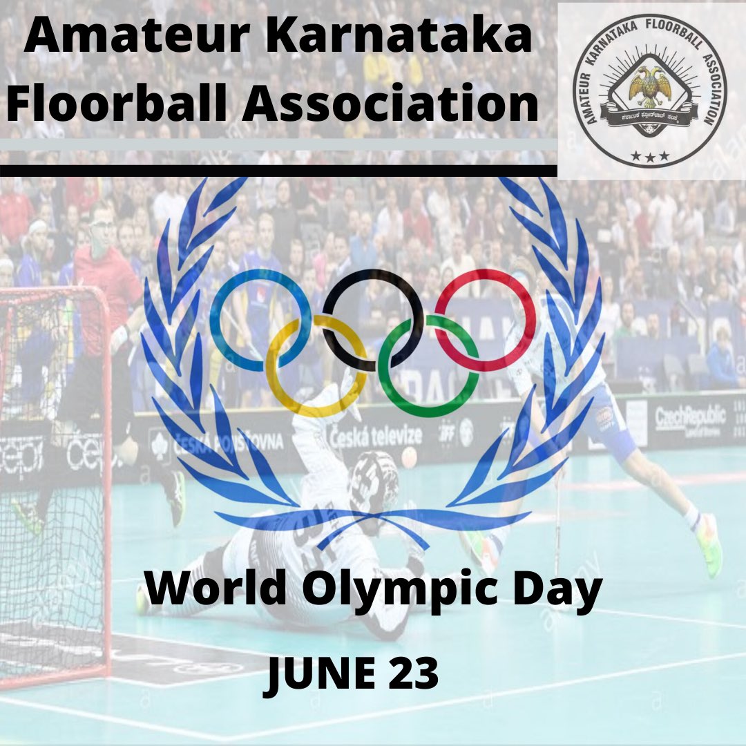 KarFloorball's tweet photo. Amateur Karnataka Floorball Association Celebrating World Olympics Day 2020 https://t.co/PXdahHkfz7