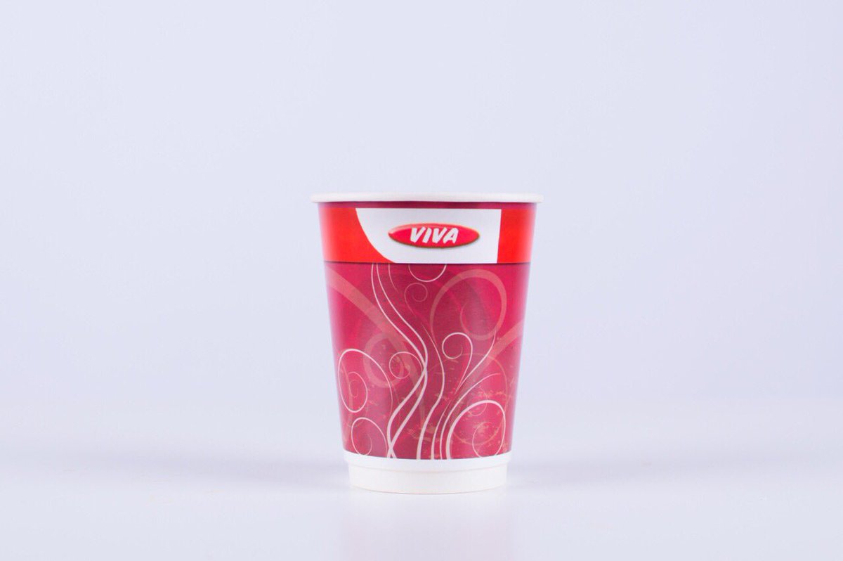 12oz double wall Custom printed paper cups by Brendos LTD.OMW petrol station in Europe with brand VIVA #papercup #customcups #brandedcups #personasedcups #advertisingcups #coffeecups #madeineurope #biocups #12ozcups #doublewallcups #manufacturingofpapercups