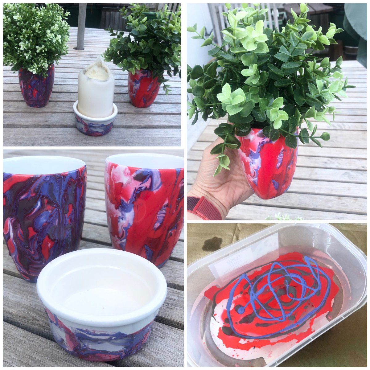Want to feel inspired? Why not learn with Beccy from <a href="/thecraftyhareuk/">The Crafty Hare</a> how to turn plain white mugs into beautiful #marble vases to transform your interior!
#artsandcrafts #recycledart #Mindfulness 

Read her blog &amp; share your creations with us!
maryfrancestrust.org.uk/create-perfect…
