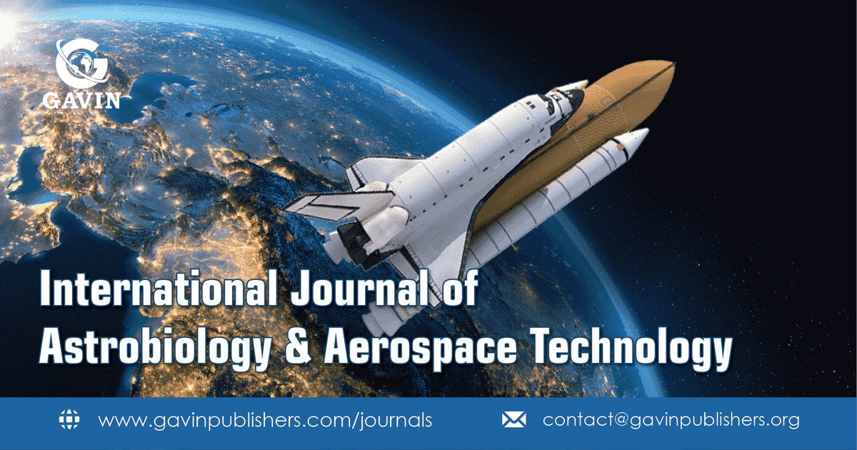 #International Journal of #Astrobiology &amp; #Aerospace Technology is an #online, open access #journal covers various aspects in #Astrobiology, #Astronomy, #Cosmology, #Planetary sciences etc.

For More Details Visit Us:gavinpublishers.com/journals
Conatct Us:+1-630-397-0234