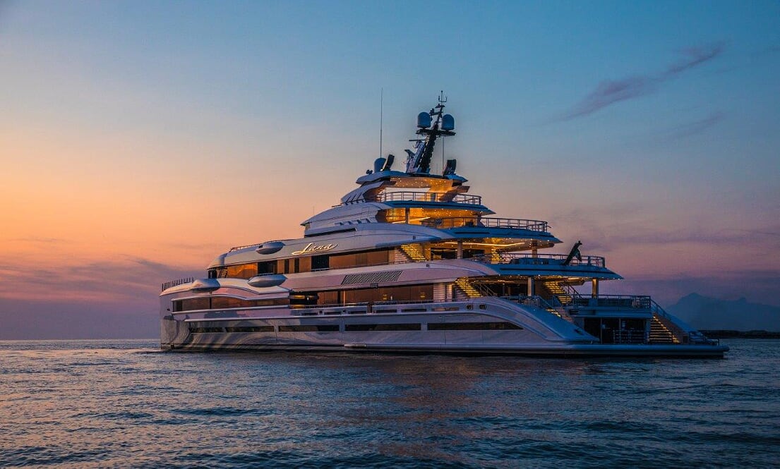 superyachts's tweet photo. Formerly known as Benetti FB277, 107m LANA has been delivered. She marks one of the most exciting new additions to the charter fleet so far this year: https://t.co/5koRWHDzZS
_ 
#yacht #superyacht #benetti #lana #gigayacht https://t.co/xoP7G4Yohs