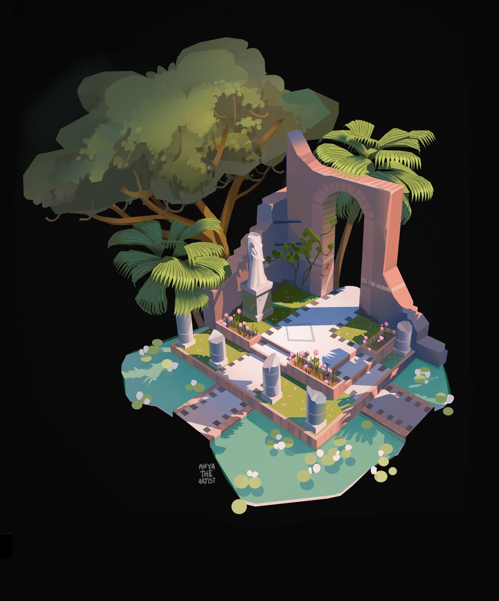 Anya_The_Artist's tweet image. #VisibleWomen I&apos;m a freelance 2D and 3D environment artist based in the UK. It&apos;s been so great so see an influx of art sharing again, really cheers me up. I have secret stuff in the works but here is some of my personal art!