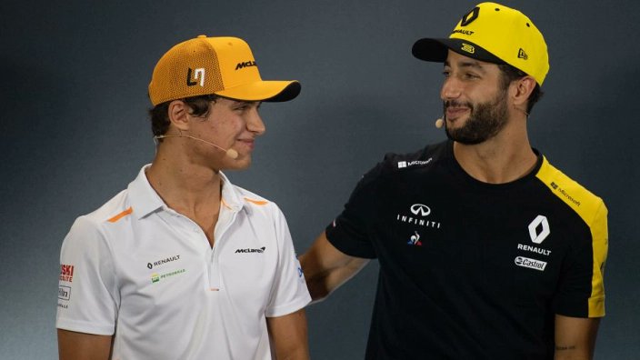 TotalMcLaren's tweet photo. "Mercedes won the championship again but it was quite clear probably to most that McLaren was the team which made the biggest step out of all" - @danielricciardo 

#F1 | #McLaren https://t.co/9b6t0VA9jt