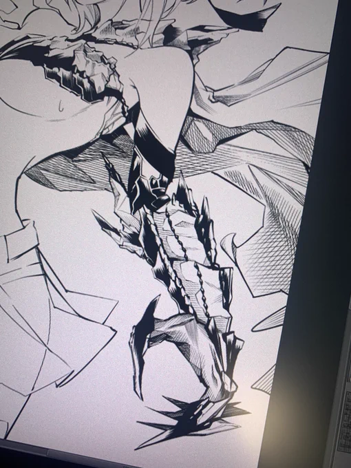 やっぱ質感描いてる時が1番好き。☺️ 