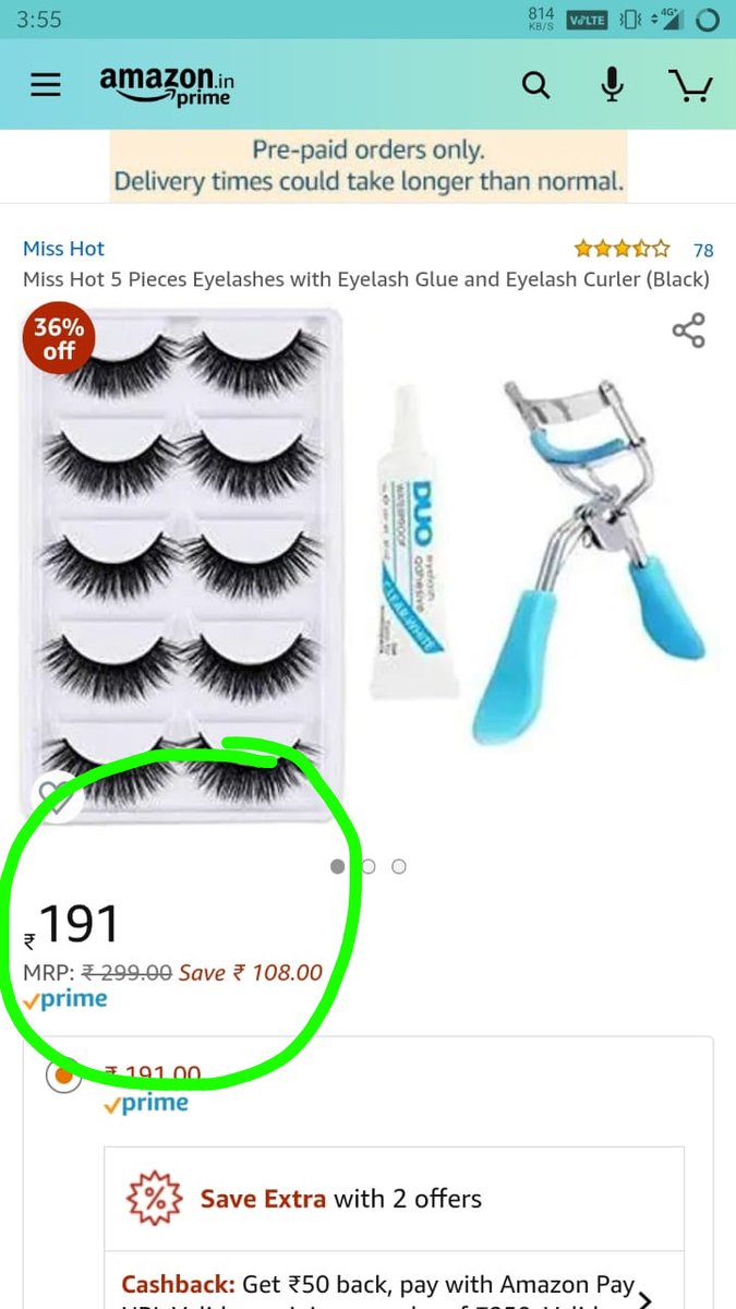 simranbakshi11's tweet photo. @amazonin
what's going on? i get the different pricing but since when is the MRP different for the same product for a prime and non-prime account?
#AmazonIndia  #amazonprime https://t.co/tiwQfnHhf7