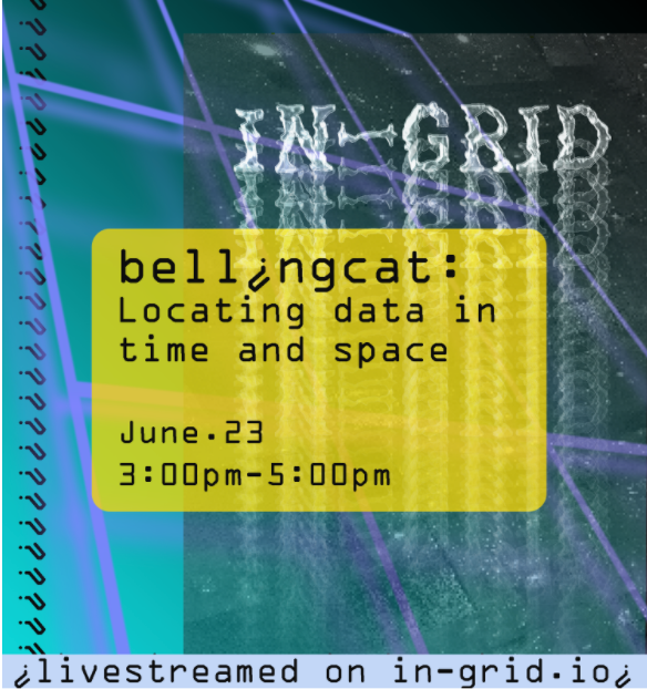 arebyte's tweet photo. Today on https://t.co/1oqyPtfjJL - our residency with @goldsmithscomparts students:
Part 2 of Belingcat’s workshop exploring the sub-theme of Shifting Chronology.
3PM on https://t.co/RAU7t8n718
#arebyteResidency #systems #computationalarts #shiftingChronology #journalism https://t.co/fQETU9CRy5