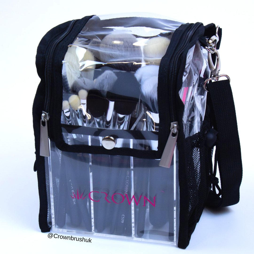 CrownbrushUK's tweet photo. π How do you store and carry all your makeup brushes? π Our Clear Brush Bag is the perfect addition to your kit or makeup table. RRP Β£25.00
.
Shop online at https://t.co/IvSyOG1Hcq
.
#crownbrush #makeupbag #brushbag #makeupbrushbag #makeupbrushstorage #makeupbrushorganiser https://t.co/iLzjbBphbq