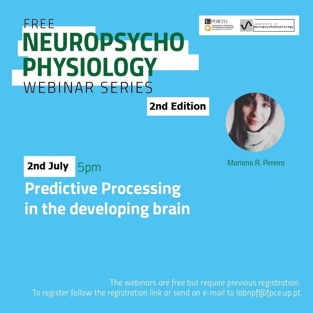 Due to high demand, there will be a second edition of my webinar on Predictive processing in development on July 2nd 🎉 register here -- forms.gle/L4ai8ikGEYH3RR… and join the discussion ☺️

#EEG #predictivecoding #predictiveprocessing #development #affectiveneuroscience
