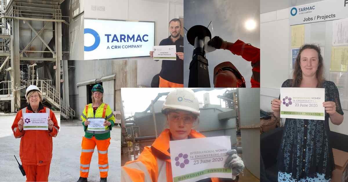 TarmacLtd's tweet photo. On International Women In Engineering Day we're recognising the women in engineering who help #ShapeTheWorld and thanking all those at Tarmac who are #BuildingOurFuture #INWED20 https://t.co/KUrTiLptgt