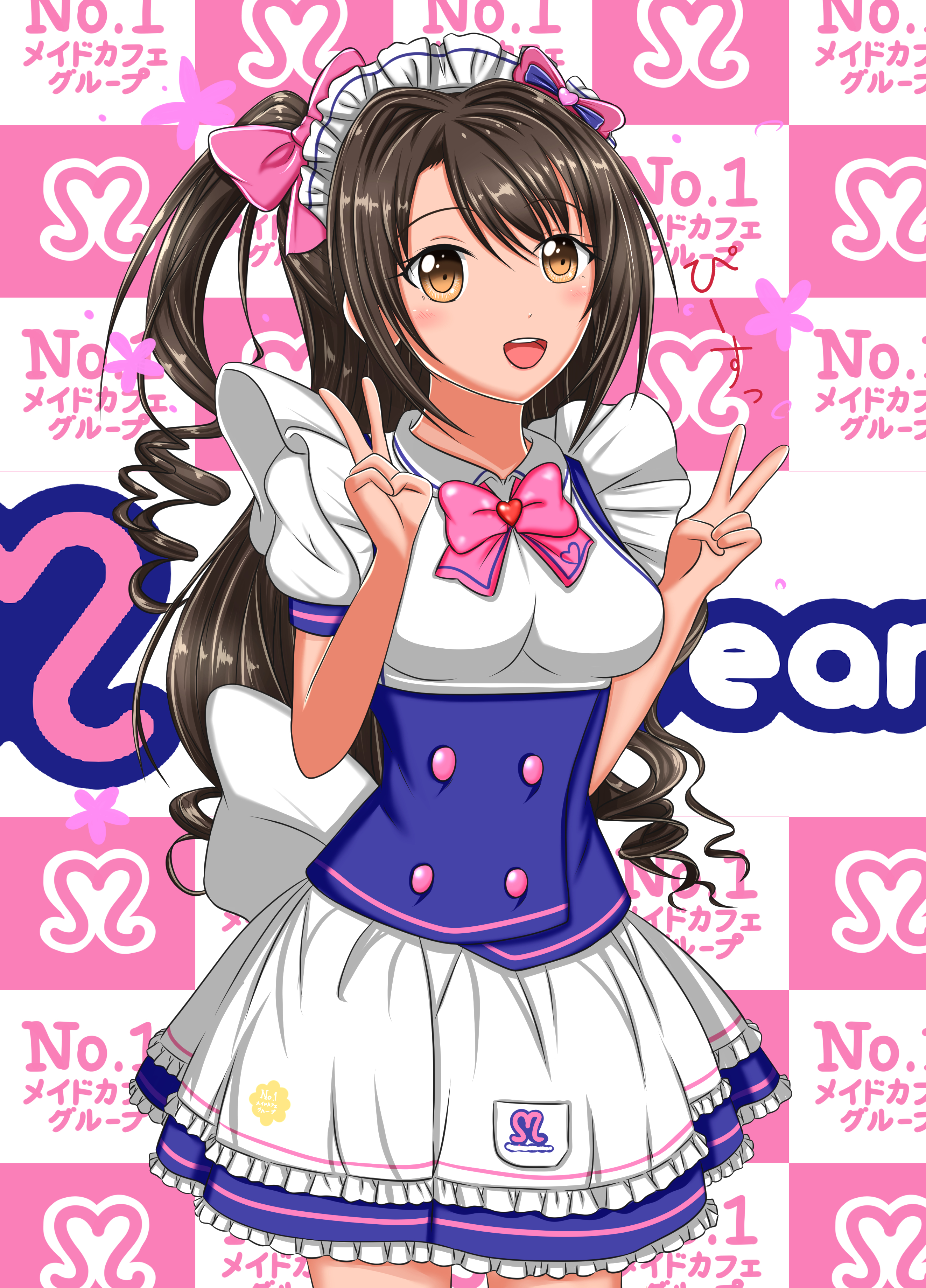 Sho デジタルイラスト6周年 Auf Twitter 卯月ちゃんとめいどりーみんイラスト ついにリニューアルしました 卯月 プロデューサーさん 似合いますか アイドルマスターシンデレラガールズ デレマス デレマス7th デレステpさんと繋がりたい 島村卯月 卯月