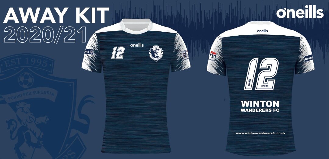 wintonwanderers's tweet photo. Launching our new club kits for this season. @ONeills1918 looking forward to receiving the first kits in a week or so. 👍 if you’d like to sponsor then please contact us. Plenty of opps available https://t.co/rbXZ0h55J2