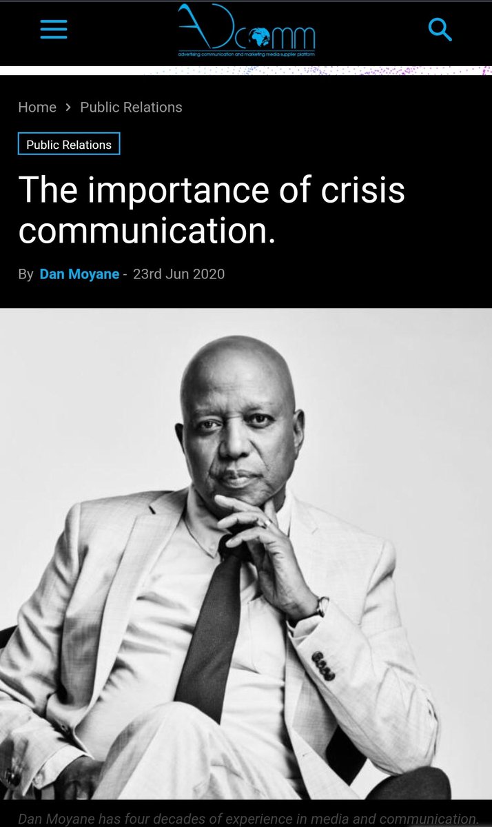 AceCubePR's tweet photo. The importance of crisis communication
#PR #crisis #communication #content 
https://t.co/I3ShTUjg1b @Adcomm_Media https://t.co/H8gAW2GxPO