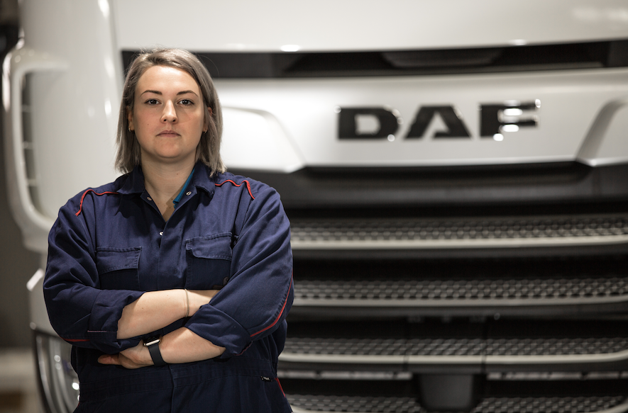 dafpartsuk's tweet photo. Today is officially a day to celebrate #WomenInEngineering We’d like to acknowledge all the women who work in the commercial motor industry!  #womenmechanics #womenengineers #automotiveengineers #DAFwomen https://t.co/gl15T1h2Oj