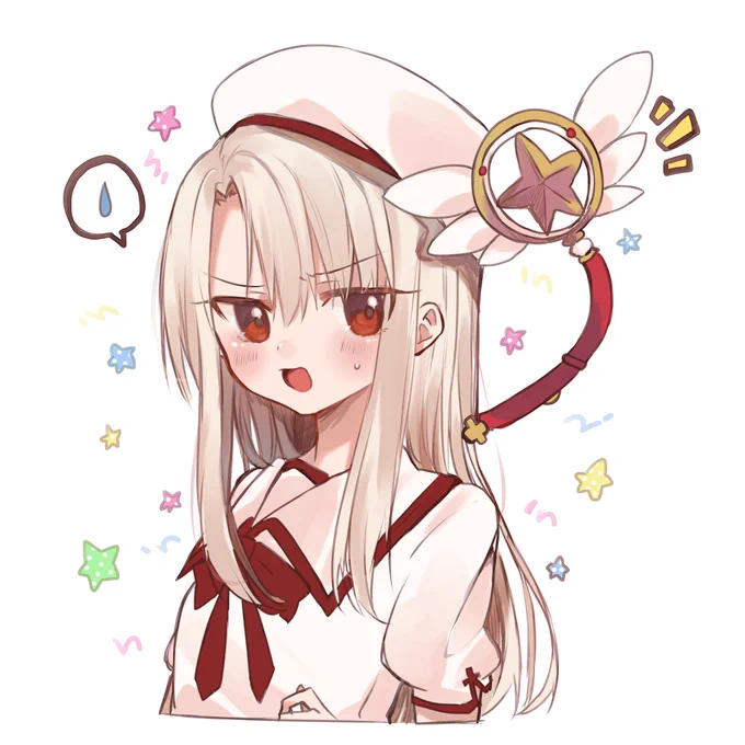 イリヤちゃん!デジタル久々なので落書き⸜(* ॑꒳ ॑*  )⸝⋆* 