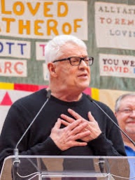 On Nov. 27. 1985 Cleve Jones conceived of the idea for the Quilt, during a candlelight vigil and march remembering the assassination of Harvey Milk, in San Francisco. Jones had people make signs with the names of people lost to AIDS-related causes.