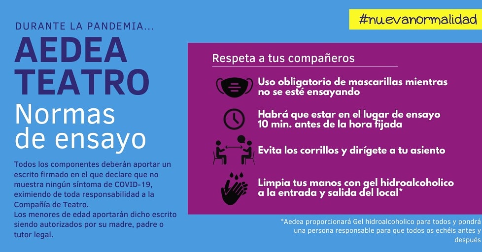 Volvemos a los ensayos de cara a la actuación del próximo 13 de Septiembre en el <a href="/TeatroAlmeria/">TEATRO CERVANTES</a> 

#EsenciaAedea
