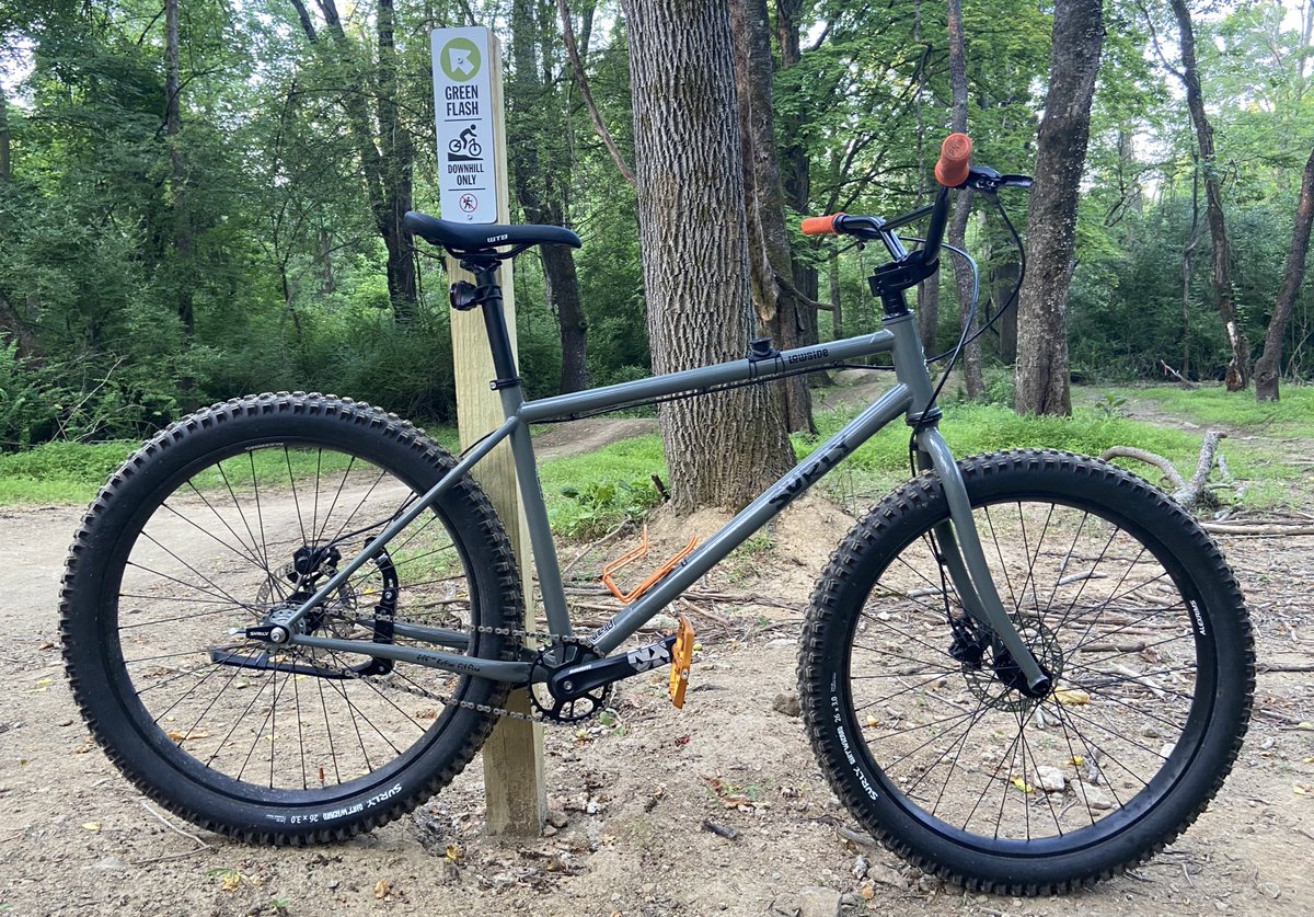 MikeRussellCIE's tweet photo. Flow track play time. I did not shred. #DawnPatrol #SocialDistanceCycleClub https://t.co/r6NaaOs5a5