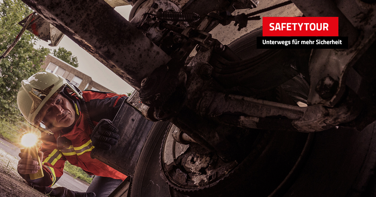 SAFETYTOUR  - Unterwegs für mehr Sicherheit 👨🏼‍🚒
Dein Job ist abwechslungsreich und herausfordernd. Du wirst immer wieder mit neuen Situationen konfrontiert und musst Neues dazulernen. All das bietet Dir die SAFETYTOUR. 
Infos zu unserer Safetytour 👉🏼 soo.nr/lBNH