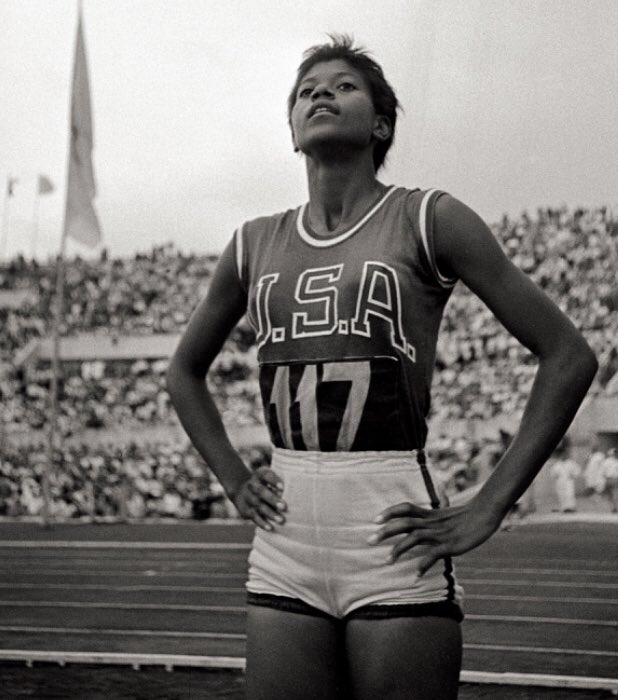 HerstoryR's tweet photo. 1) Today in HERstory 1940 – Wilma Rudolph was born! She was an African American Olympic world-record-holder and track and field icon. She won 3 gold medals and a bronze in 2 different Olympics. https://t.co/6n5udL2o8U