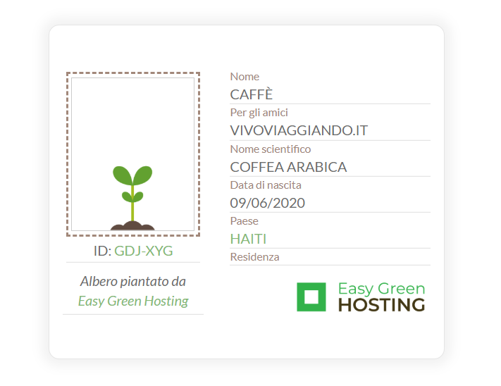 easygreenhost's tweet image. Hi All! Today we assigned another tree. Let's green this world! #Consume #consciously and #sustainably :)

@VivoViaggiandoo , here is you coffee tree :)
treedom.net/it/organizatio…