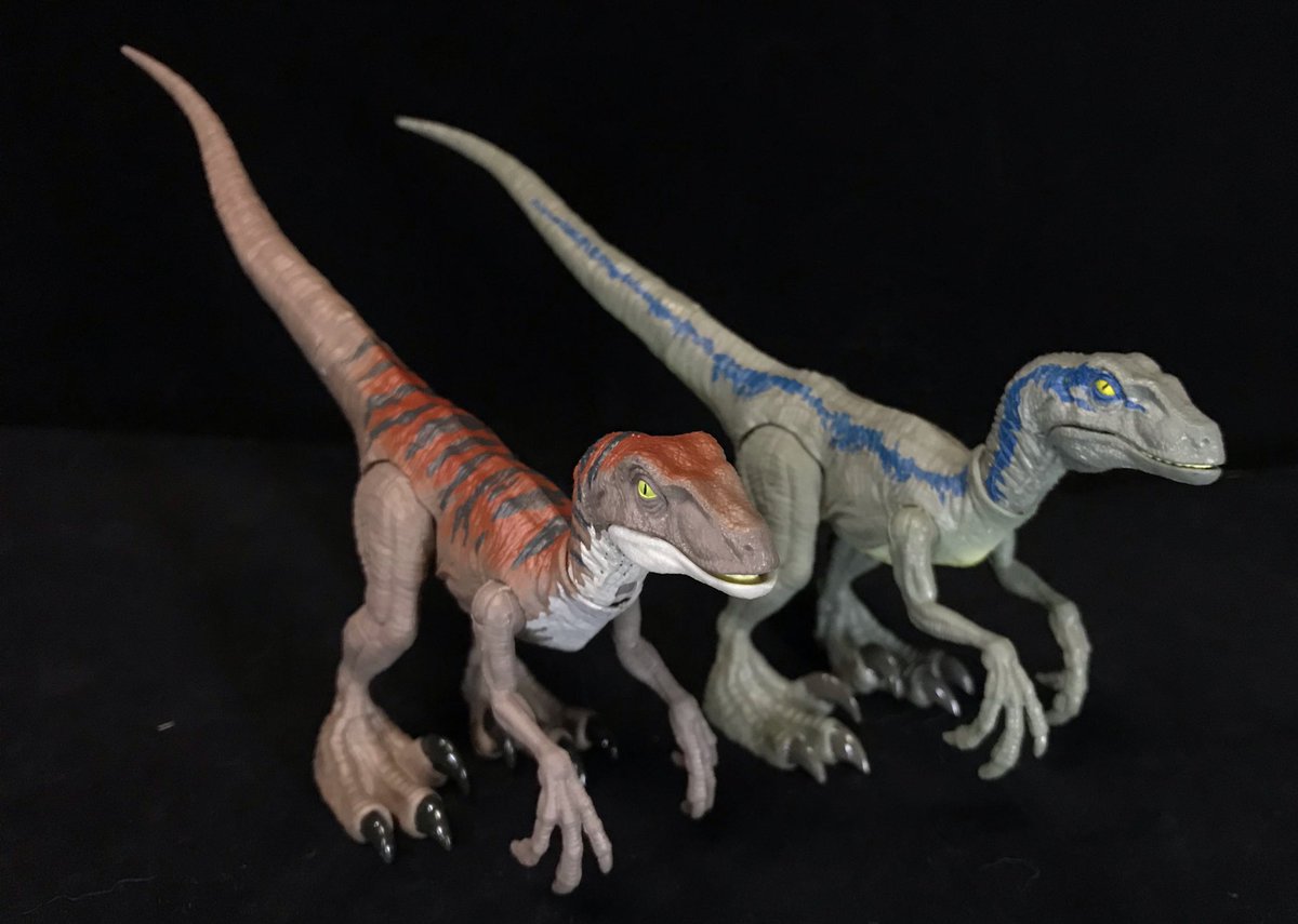 マテル　ヴェロキラプトルjp3版リペイント Mattel JP3 Attack Pack Velociraptor Repaint!!! Jurassic Park 3