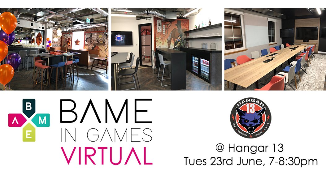 This evening, our members <a href="/Hangar13Games/">Hangar 13</a> will be joining <a href="/BAMEinGames/">BAME in Games</a>' virtual event, sharing insights for BAME developers working or wanting to work in the games industry: wiredsussex.com/event/1299502/…

You can also check out their 20+ job opportunities here: wiredsussex.com/jobs/all/?kw=R…