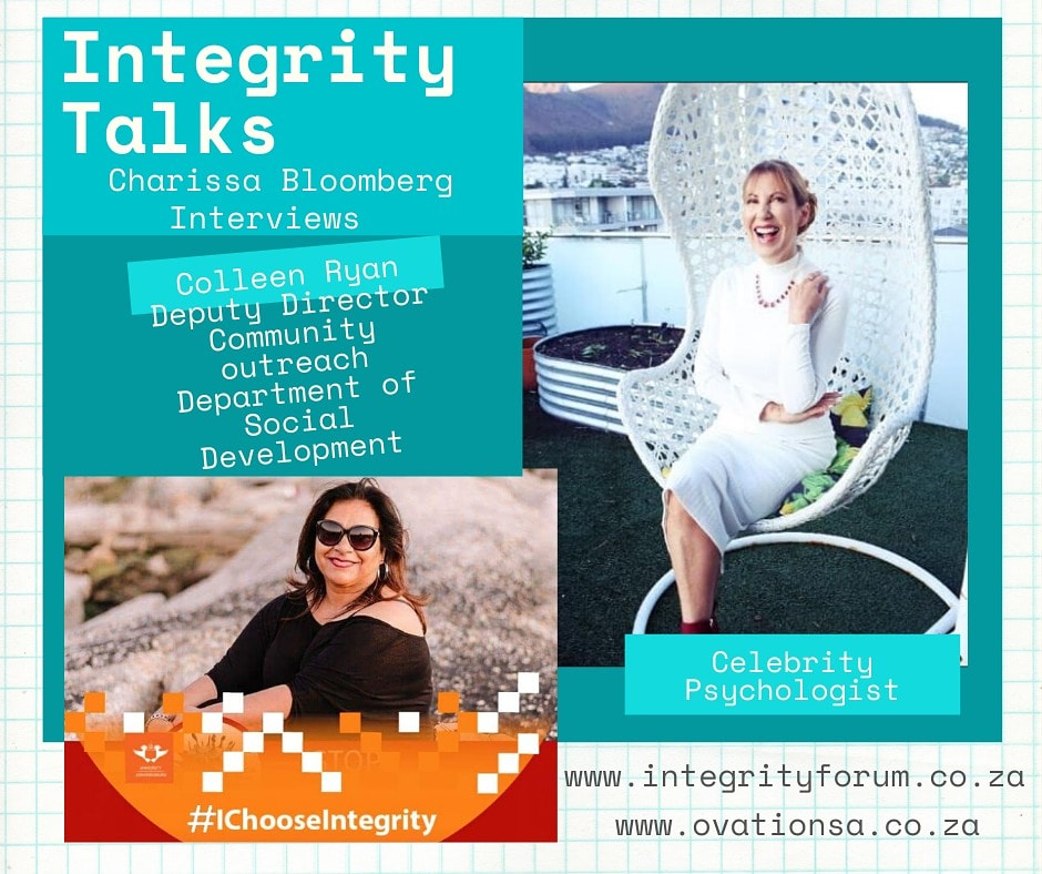 OvationSA's tweet photo. Join Charissa Bloomberg this Friday at 12:00 as she interviews Colleen Ryan Deputy Director Community outreach
Department of Social Development.
@ColleenYvonne
@CharissaBcelebritypsychologist
@OvationSA
#buildinganation #celebritypsychologist  #OvationSA https://t.co/xf2lVW6WT1