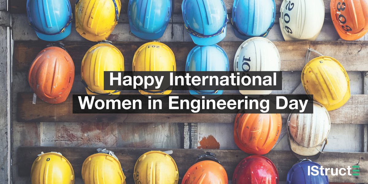 IStructE's tweet image. On this special occasion, we would like to celebrate the achievements of women in engineering. Visit our website to read inspirational stories from our very own IStructE Members. Join us in honouring #INWED20 by tagging a woman in engineering who has helped #ShapeTheWorld.