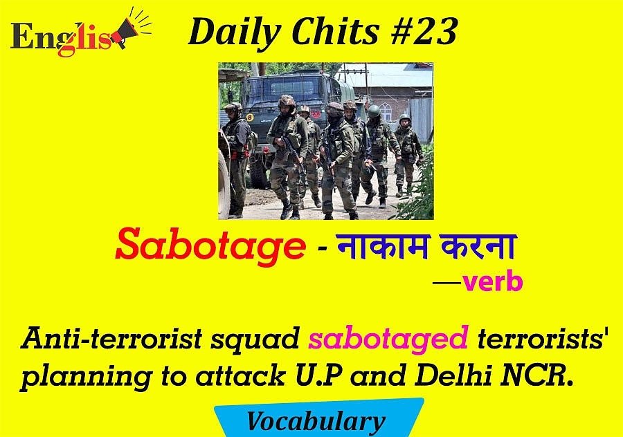englispeaker's tweet photo. Learn daily some English words with Englispeaker's Daily Chits.
Follow @englispeaker for more interesting knowledge.
.
.
.
.
#englispeaker #learnenglish #spokenenglish #learn #englishgrammar #englishlearning #nochinese #nochineseapp #promoteindia #buyindian #army   #indianarmy https://t.co/uwNCugPq3W