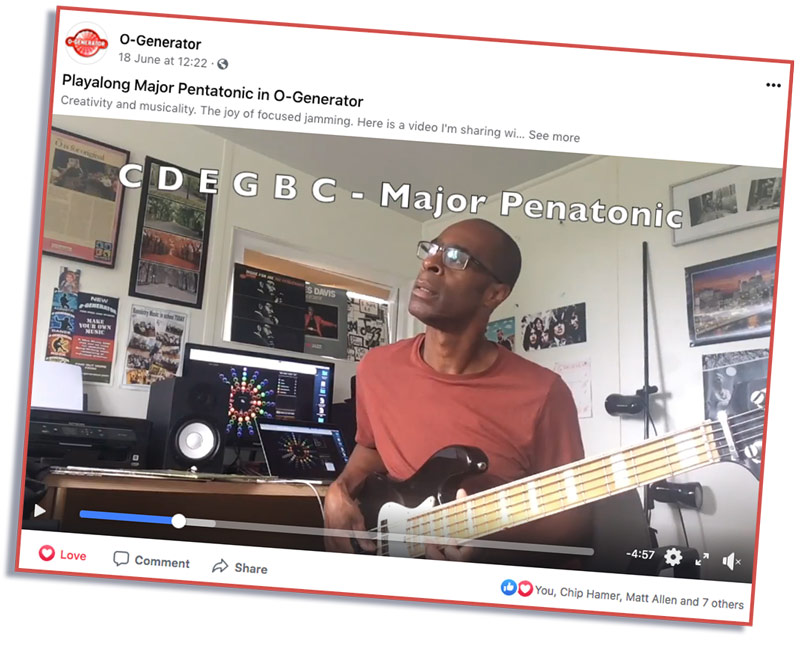 OGenerator's tweet photo. Creativity, Musicality and the Joy of Focussed Jamming - https://t.co/f0AeeTcd4z https://t.co/0OnQ13DQio