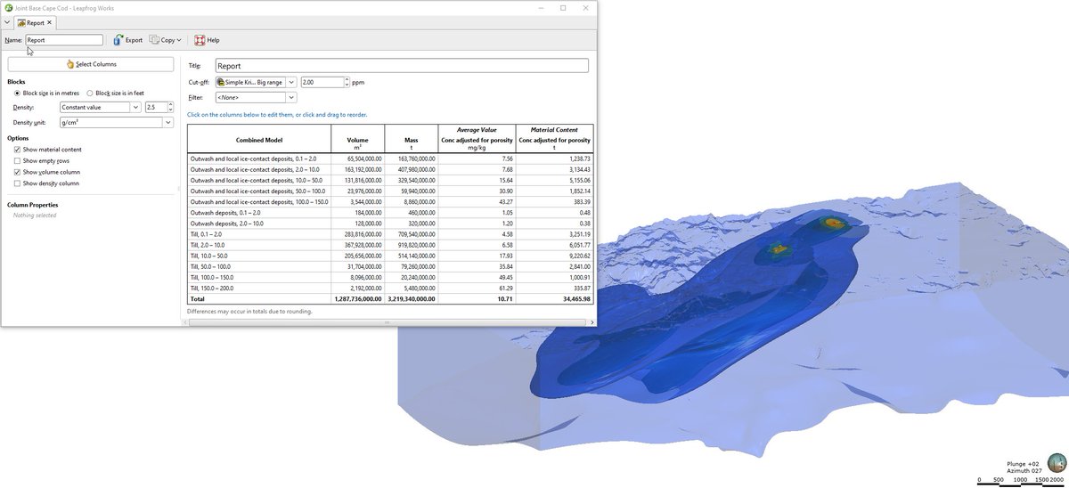 im_mining's tweet image. Seequent says its “Contaminants extension” for Leapfrog Works allows geoscientists to create 3D models of subsurface contamination plumes to enable reliable definition &amp;amp; estimates of contamination and its location | bit.ly/2ByX4qq @Seequentglobal #Leapfrog #minesoftware