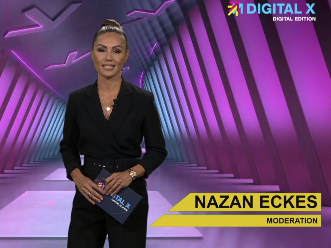 Unsere Moderatorin Nazan Eckes führt heute durch die virtuelle #DigitalX Neben den #livestreams auf FB &amp; Li bietet unsere <a href="/meetyoo/">MEETYOO</a> Plattform 5 Bühnen und Networking Möglichkeiten sowie einen digitalen Marktplatz. Hier geht es zur Anmeldung: digital-x.eu/digital-editio…