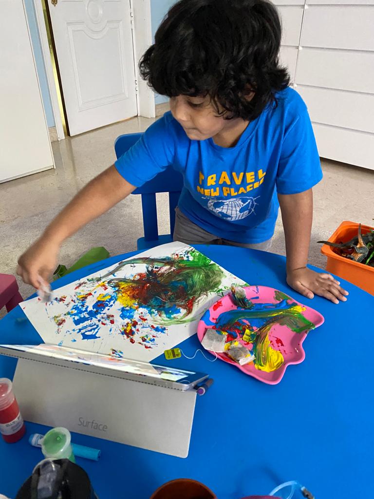 NYA_HYD's tweet photo. A summer school student at #NYA – diving into a spectrum of hues and colours of knowledge to get acquainted with.
#NYASummerSchool #NYAremoteLearning #InternationalSchool https://t.co/7hWVhL5gcF