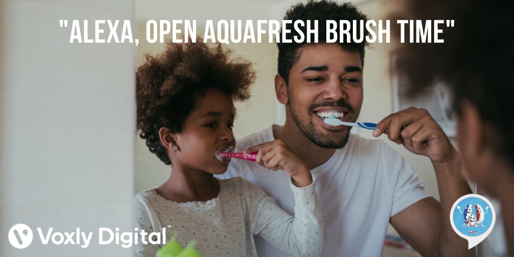 voxlydigital's tweet photo. Make brush time fun time with Captain Aquafresh and the Nurdles! We're pleased to launch the new @Aquafresh Brush Time voice app. On #Alexa https://t.co/coxtwfiqOz and #Google https://t.co/5dcT9vOMmD
#amazon #googleassistant  #voiceactivated  #voice #vux #voicefirst https://t.co/Q7Mwn6QQ7G