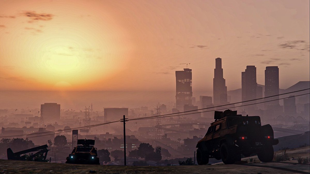 KempyGTA's tweet photo. Had to take a moment during the Bunker sale to grab this pic. Man I love this city!

#GTA #GTA5 #GTAV #GTAOnline #GTA5Online #GTAVOnline #Snapmatic https://t.co/3lWS4Uq5cO