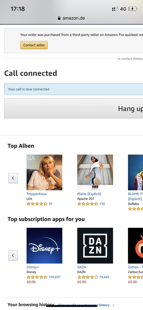 Weddings_Kos's tweet photo. @AmazonHelp Call connecting - please answer phone. No ring, then it says call connected. It is not a I have no one on my phone talking to me. It is not connected. https://t.co/QPUZ9HYAka