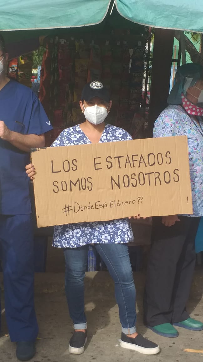 Hay funcionarios que dicen que es Campaña de odio de los médicos ...hoy en el Mario Catarino Rivas...CMH seguimos protestando