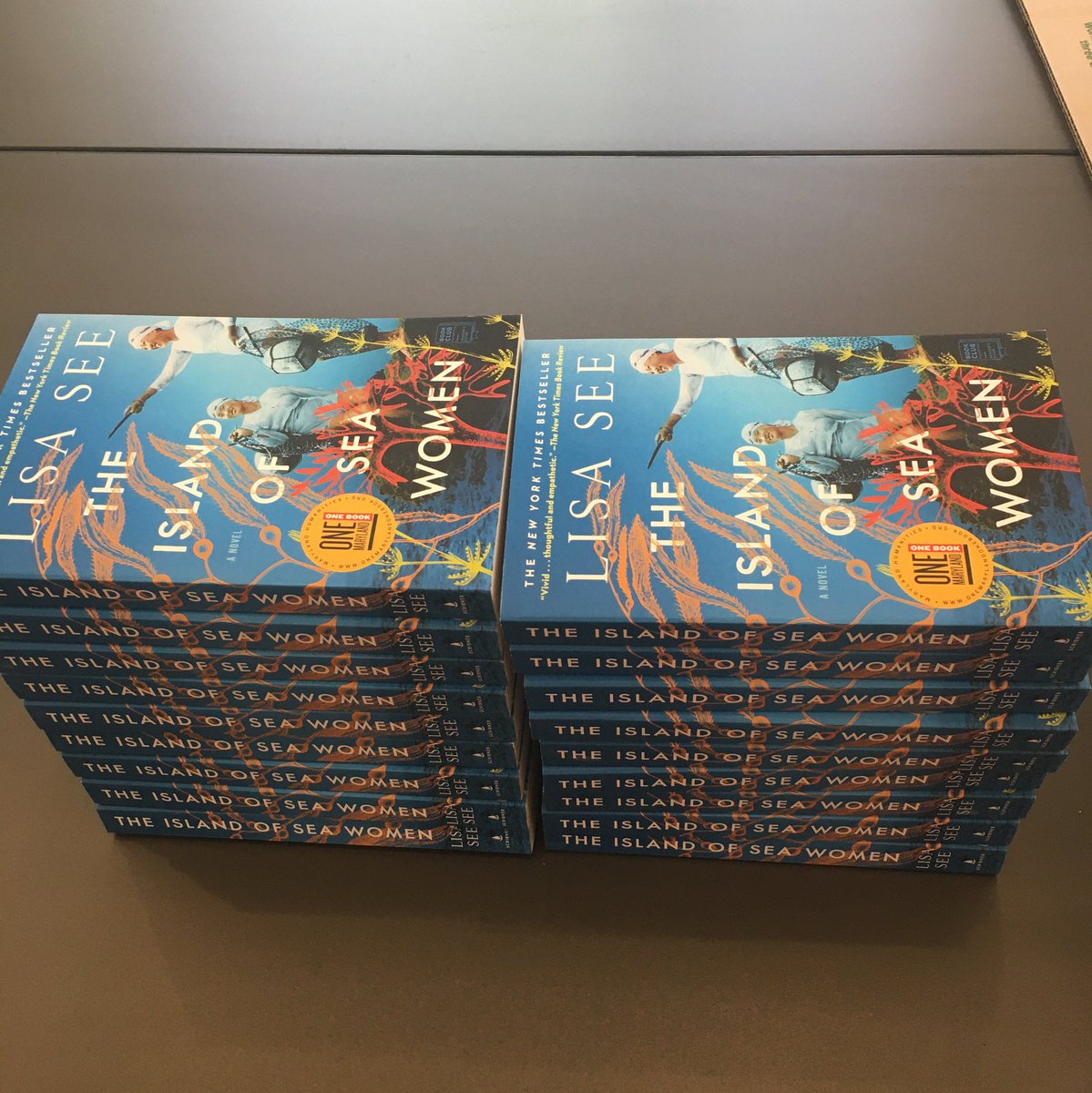MDhumanities's tweet photo. Donโt miss the chance to win a set of our #1MD1BK when you sign up for #LitLunch, your new workplace #bookclub! Learn more at https://t.co/vTuC1yw34s. #MDReads https://t.co/7WOgQCT11o