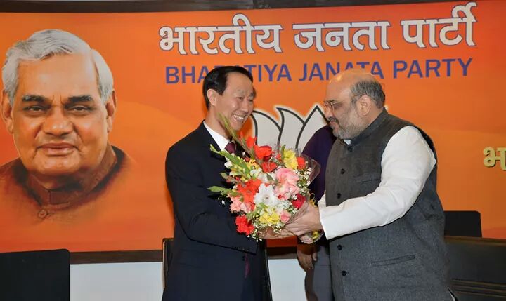 In Feb 2015, BJP President Amit Shah met Minister of International Dept of Communist Party of China.“​there was a flurry of exchanges spurred on not just by the BJP’s interest but also great interest among the Chinese." - said a BJP Source.  https://www.thehindu.com/news/national/bjp-eying-renewed-connection-with-china/article27766541.ece3/n