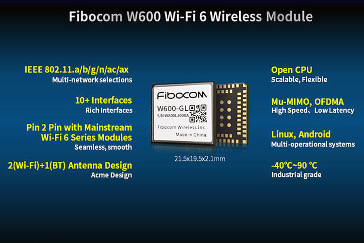 IoTDesignPro1's tweet photo. #W600 - Qualcomm based Wi-Fi 6 #Wireless Module Delivers Enhanced #IoT Wireless Solutions with #5G
https://t.co/pFpmp4Ak7P https://t.co/3EywycscKv